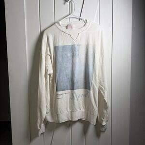 Selkie The Pillow Sweater in the "Monet Collector White" Size Small Oversized